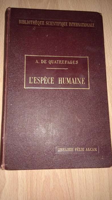Carte din 1911-L'espece humaine
