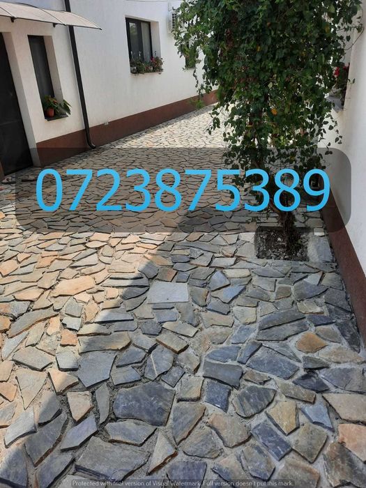 Piatră Naturală de Munte pentru Pavaje de Trafic Greu