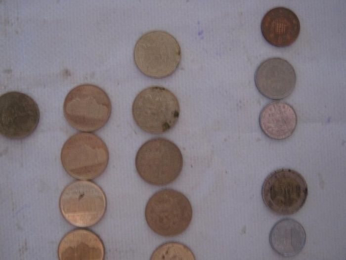 Colectie de monede aniversare si bancnote romanesti si straine