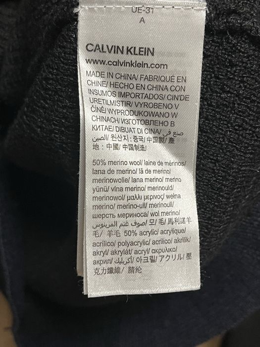 Calvin Klein - 50% Мерино размер М / Оригинал