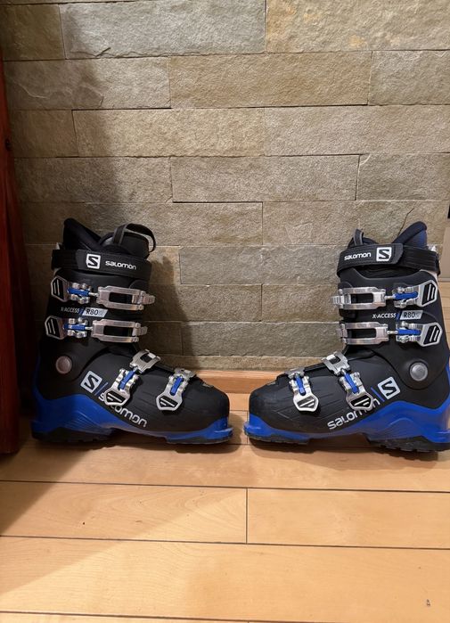 Clapari Salomon / Schiuri Salomon S/Max LT / Bete Ski Salomon X 08