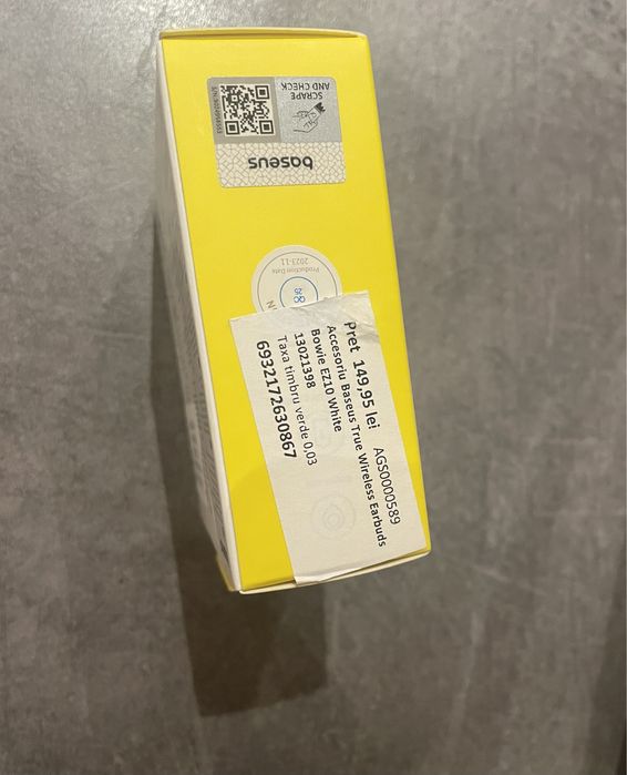 Casti baseus mini in ear