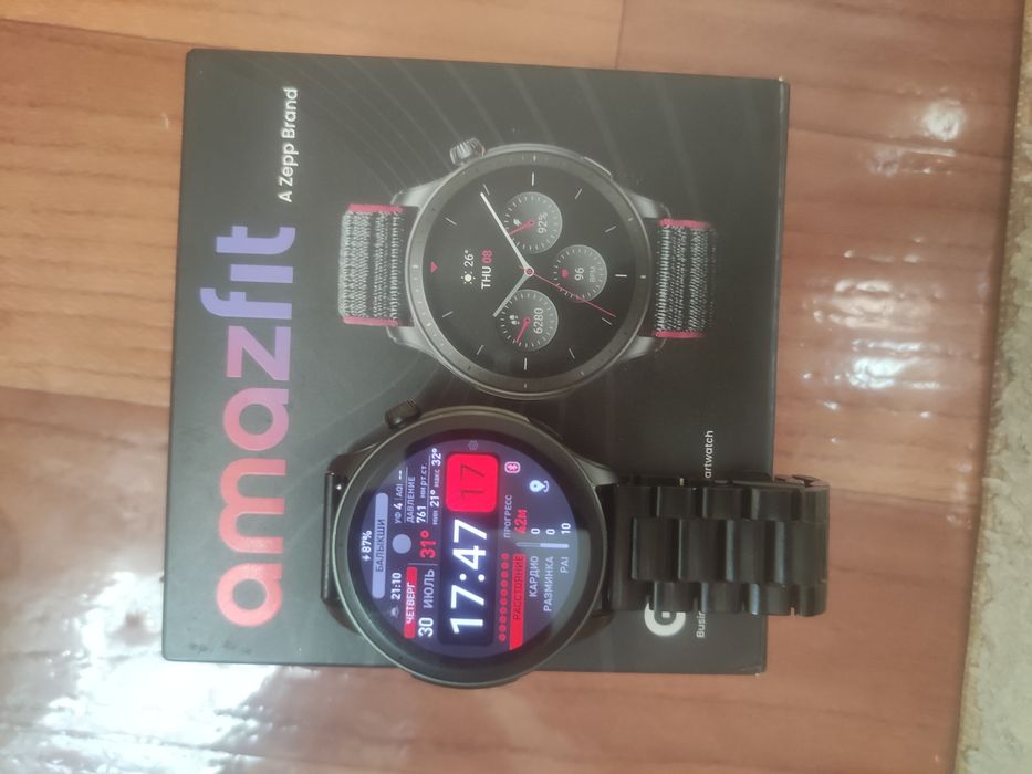 Смарт часы amazfit GTR 4