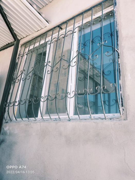 Навес ворота решетка перила