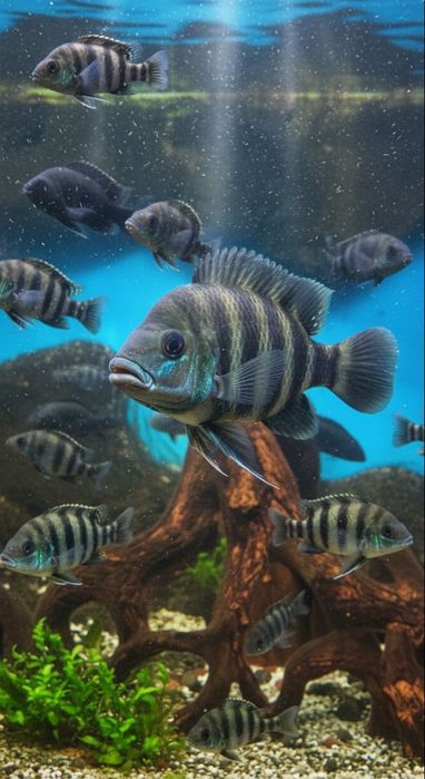 Африканские Рыба Тиляпия