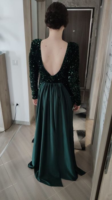 Rochie verde smarald