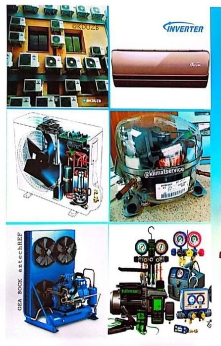 Konditsionerlarni o'rnatish Установка Кондиционеров