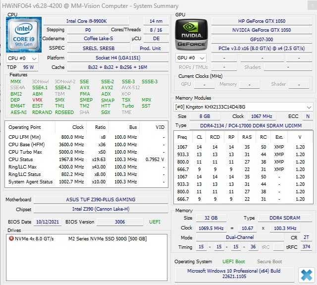 Placa de baza Tuf Asus Z390 Gaming Plus soket 1151 V2 Intel Gen 8 si 9