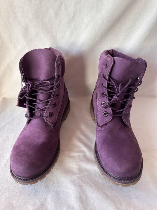 Ghete,bocanci dama,mov,Timberland,marime 39