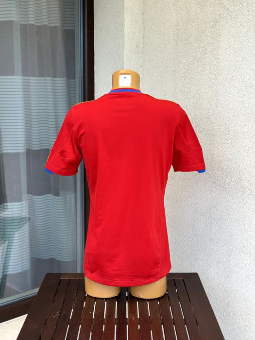 Мъжка тениска Adidas Climacool (Spain Home 2010) - размер S, Отлично състояние