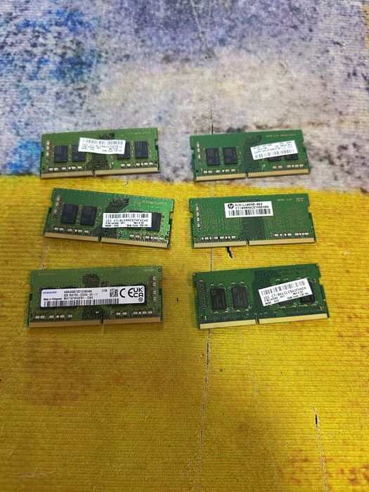 lot 10 x ram laptop 8 gb ddr 4 placuta si 1x 16 gb ddr4