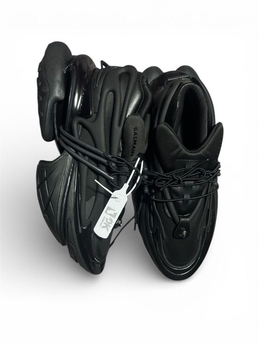 Sneakersi Adidasi Balmain Unicorn FULL BLACK