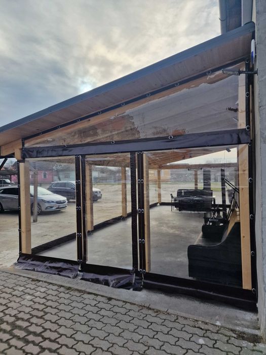 Folii de inchidere si protectie terase