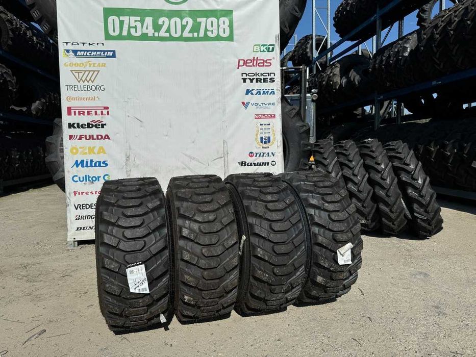 Cauciucuri noi 12-16.5 cu 12 pliuri pentru MANITOU marca GALAXY