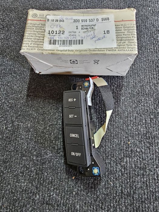 comenzi volan pilot automat noi originale volkswagen touareg 7l / phae