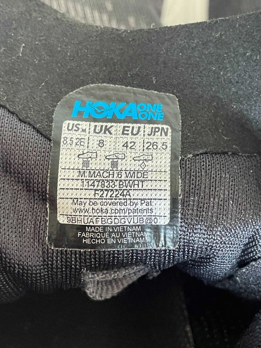 Маратонки HOKA Mach 6 размер 42