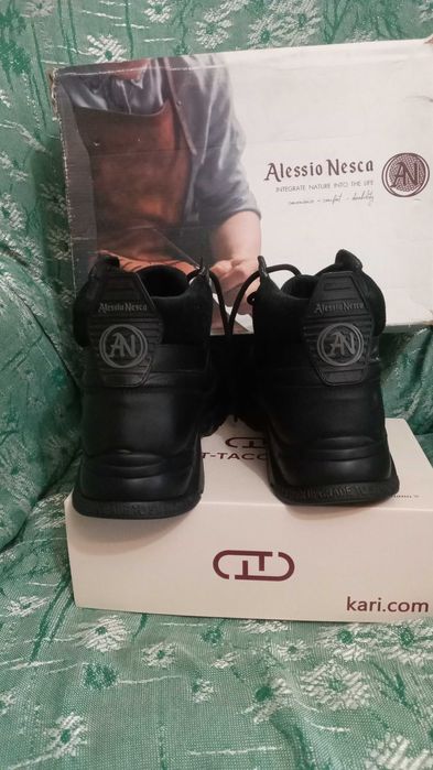 Продам(обменяю)мужские кожаные ботинки