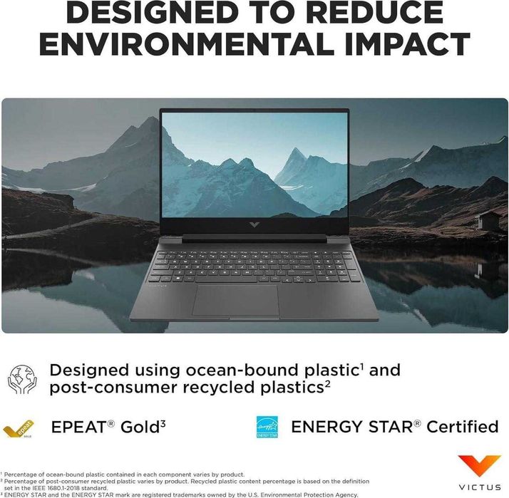 HP Victus 15.6"  144Hz Ryzen 5-7535HS DDR5 8GB SSD 512GB RX6550M 4GB