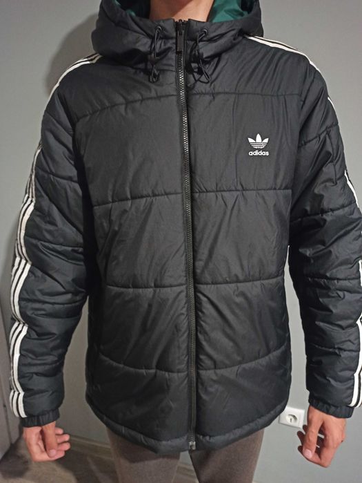 Мъжко двулицево зимно яке Adidas