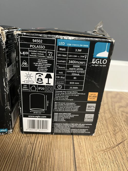 Eglo POLASSO Led Плафон , осветление, Лед