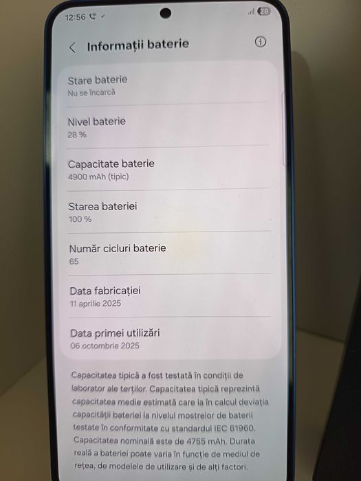 Samsung S25 Plus 5G 12GB RAM/256GB/Navy/Bateria 100%/Cutie ID9744