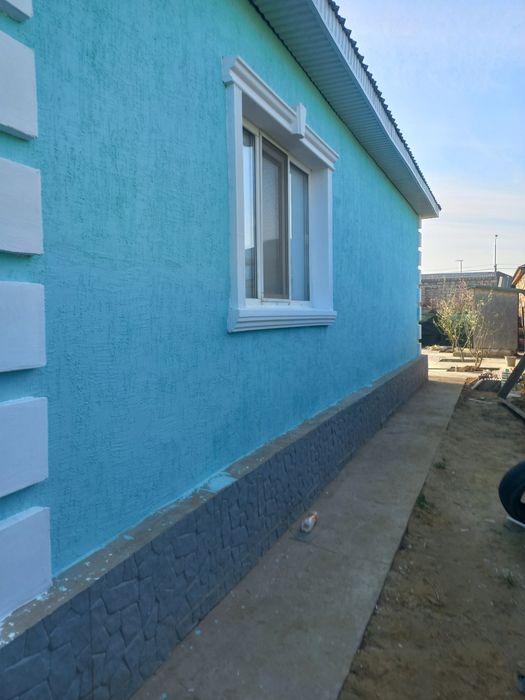 Стяжка   фасат     краска     Забор,