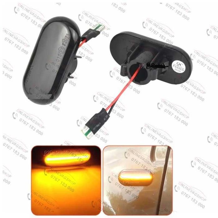 Lampi semnalizare dinamica aripa  Dacia,Renault,Nissan,Opel,Smart