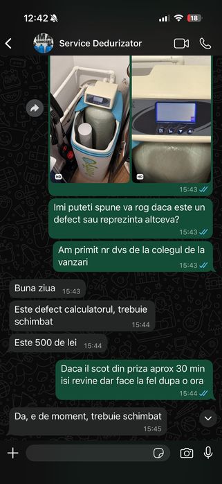 Dedurizator apa Purifyo 26 litri (rasina anti calcar, fier, mangan)