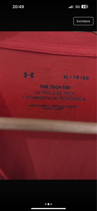 55 Tricou sport Under Armour