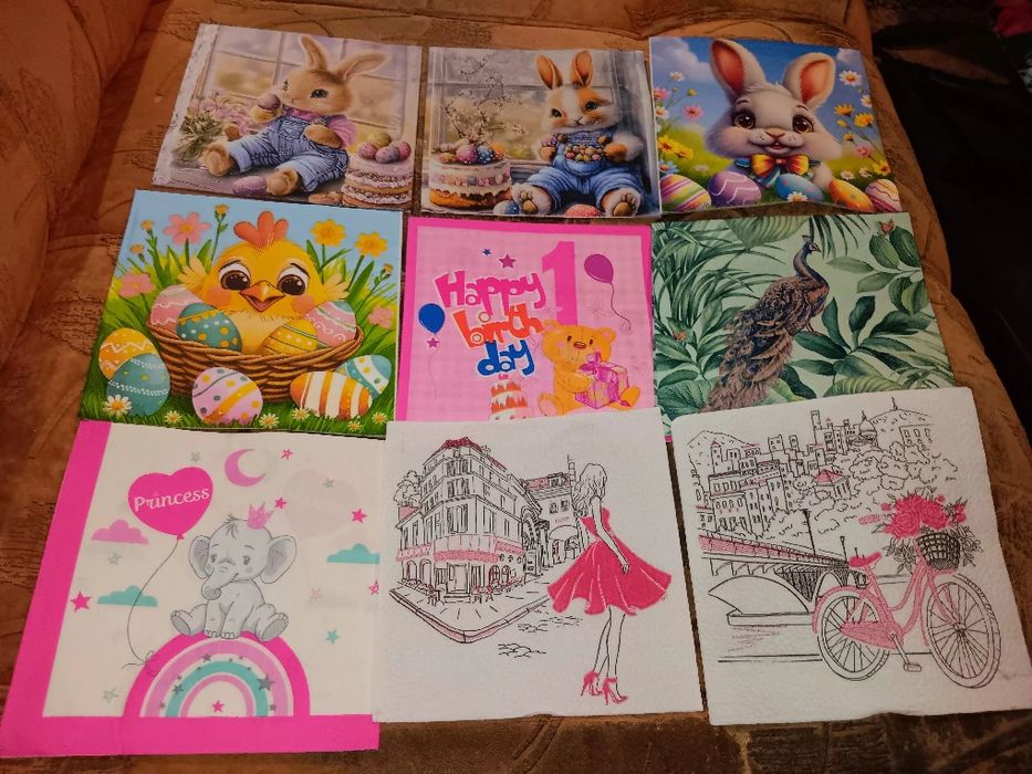 Лот салфетки  48