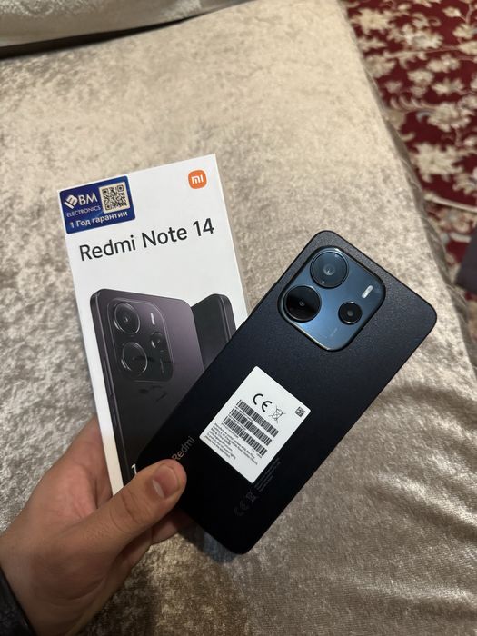 Redmi Note 14 128GB Yangi karobkasi bilan