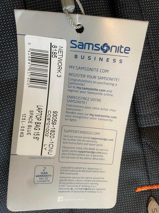 Samsonite чанта лаптоп Network GuardIT