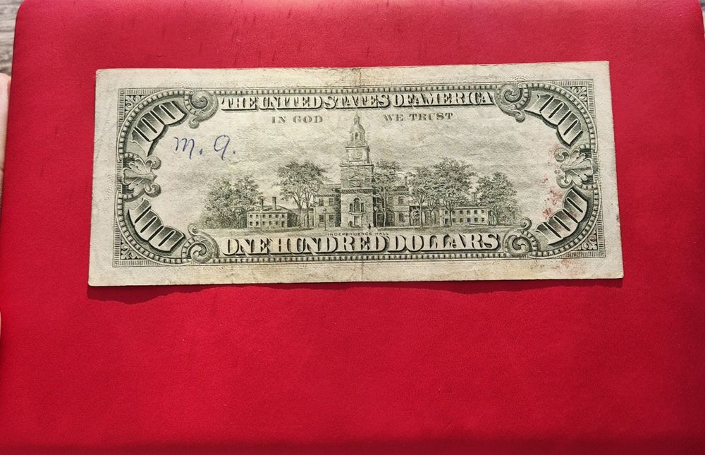 Bancnota 100$ VF  1985