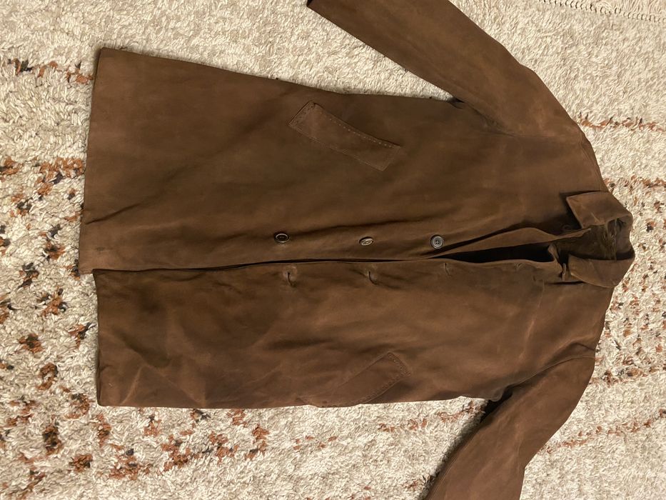 Haina blana SERAPHIN France piele de Ren