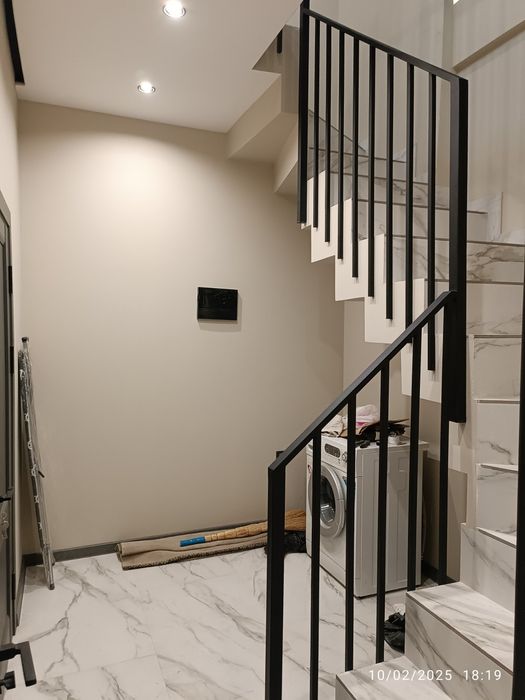 Перила в стиле хайтек. Премиум класс