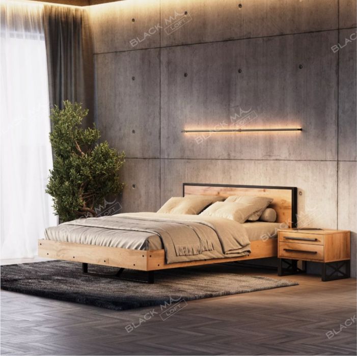 Металлическая кровать EURO |  Loft krovat Temir karavat metall krovat