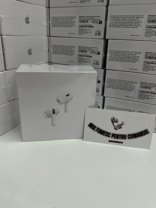 *STOCK MARE* Airpods pro 2 • ANC • Sigilate