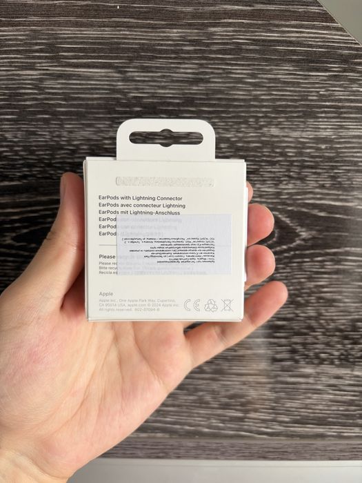 Earpods Lightning Оригинал