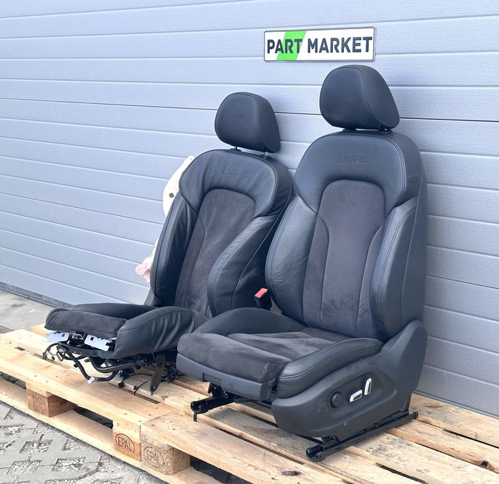 Предни седалки AUDI SQ5 8R Кожа с алкантара