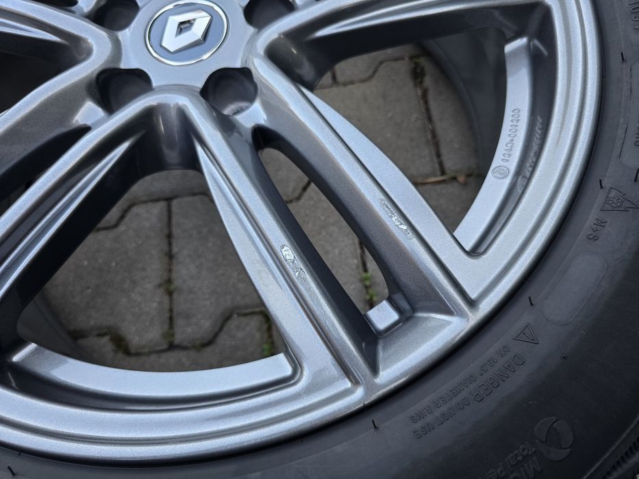 Jante aliaj Originale Renault 19" anvelope iarna  225/55 R19 Koleos / Arkana / Kadjar/ Austral / Espace / Scenic / X-Trail / Duster / Bigster  5x114.3