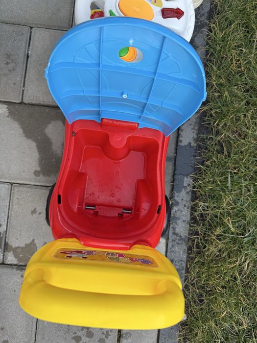 Masinuta copii, premergator cu volan, sunete si lumini