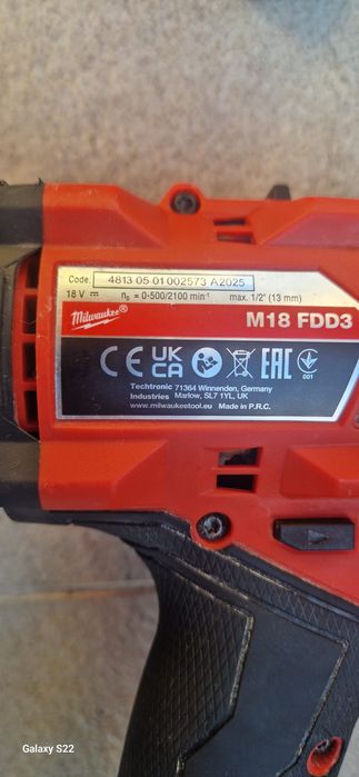 Milwaukee set scule pe acumulator