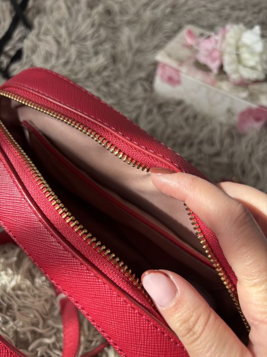 Liu Jo чанта - Бяла с червено