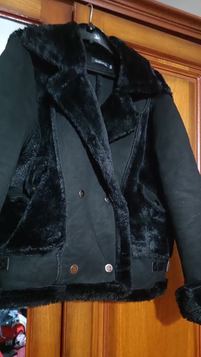 Geaca iarna blana artificiala