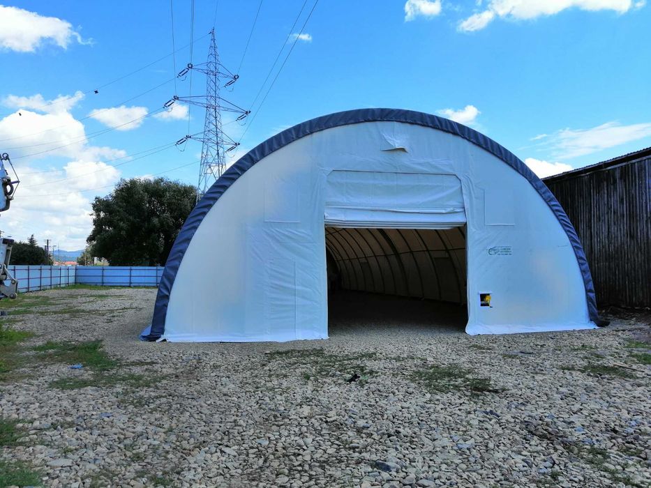 Hale metalice, Hala din fier zincat