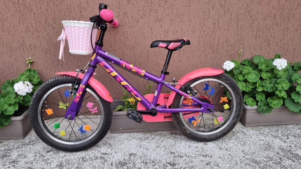 Колело Drag Rush 16" е детски велосипед + помощни колелца