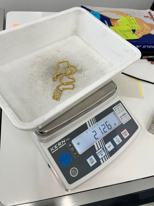 Lant de aur de 14 karate