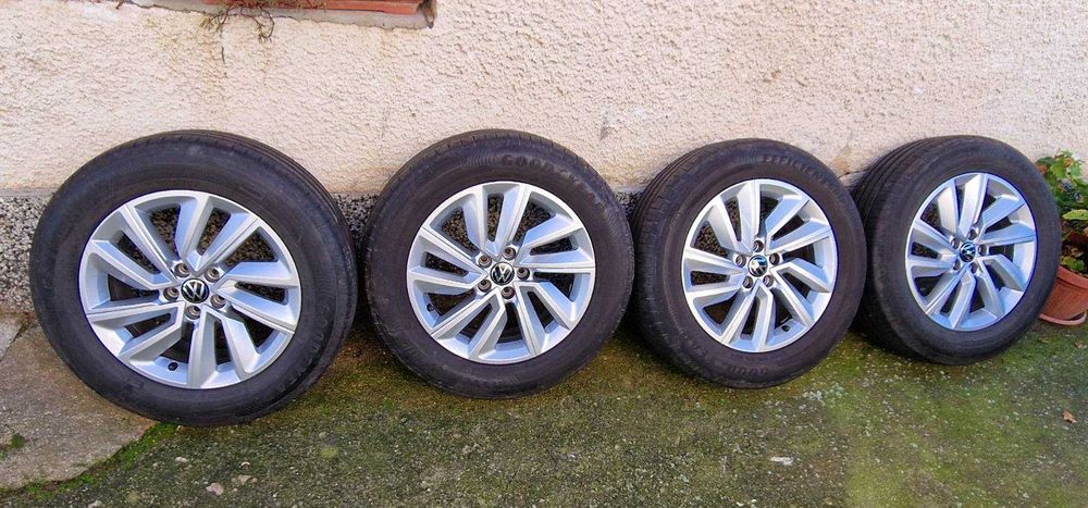 Джанти с Летни гуми VW AUDI 5×112 r16