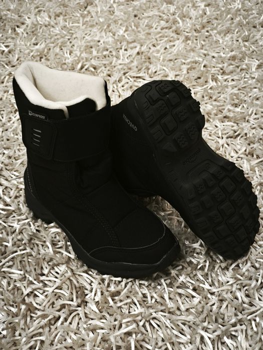 Ghete/Cizme iarnă/zăpadă impermeabile Quechua, copii mărimea 32