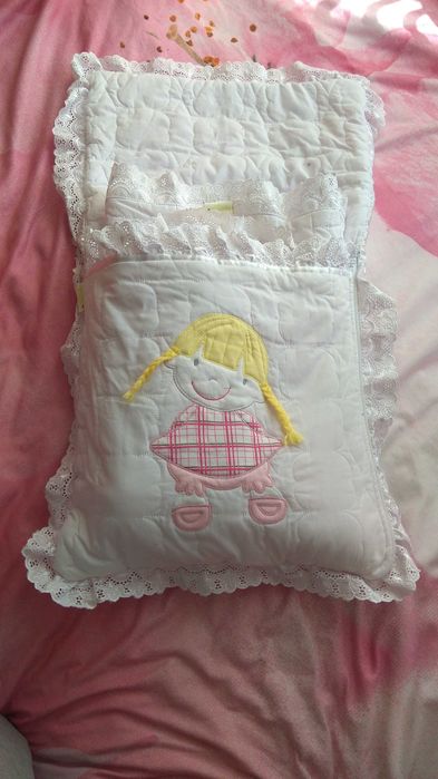 Конверт-одеяло на выписку девочки и для прогулок